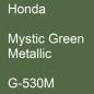 Preview: Honda, Mystic Green Metallic, G-530M.